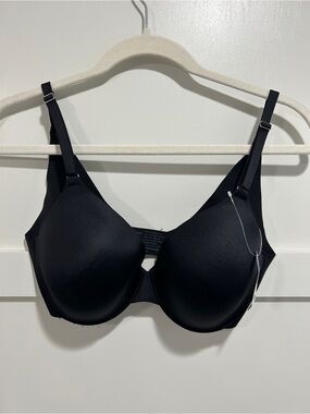 Soma Black Vanishing Back bra 32DD NWT